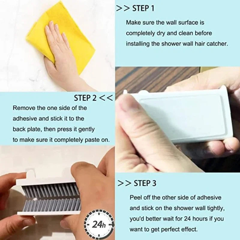 Silicone Shower Hair Collector